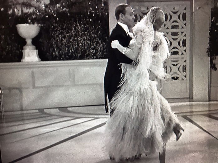 Ginger Rogers and Fred Astaire Top Hat Cheek to Cheek