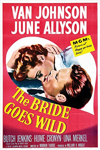 The Bride Goes Wild Movie Poster