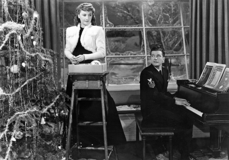 Barbara Stanwyck and Dennis Morgan, Christmas in Connecticut