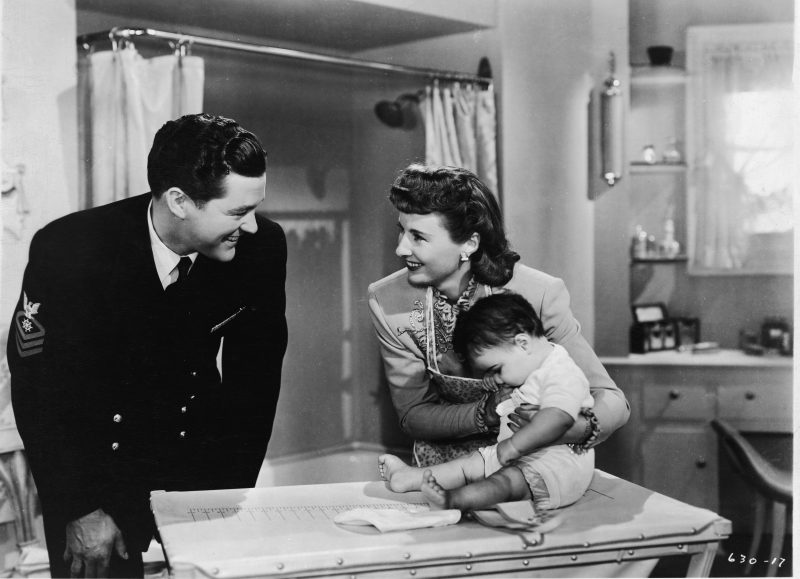 Christmas in Connecticut - Barbara Stanwyck Publicity still with Dennis Morgan