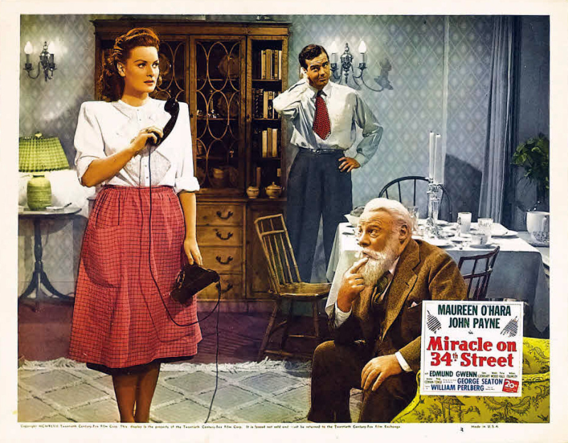 Lobby Card Miracle on 34th Street