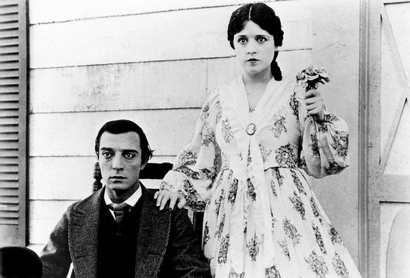 Buster Keaton and Marion Mack The General
