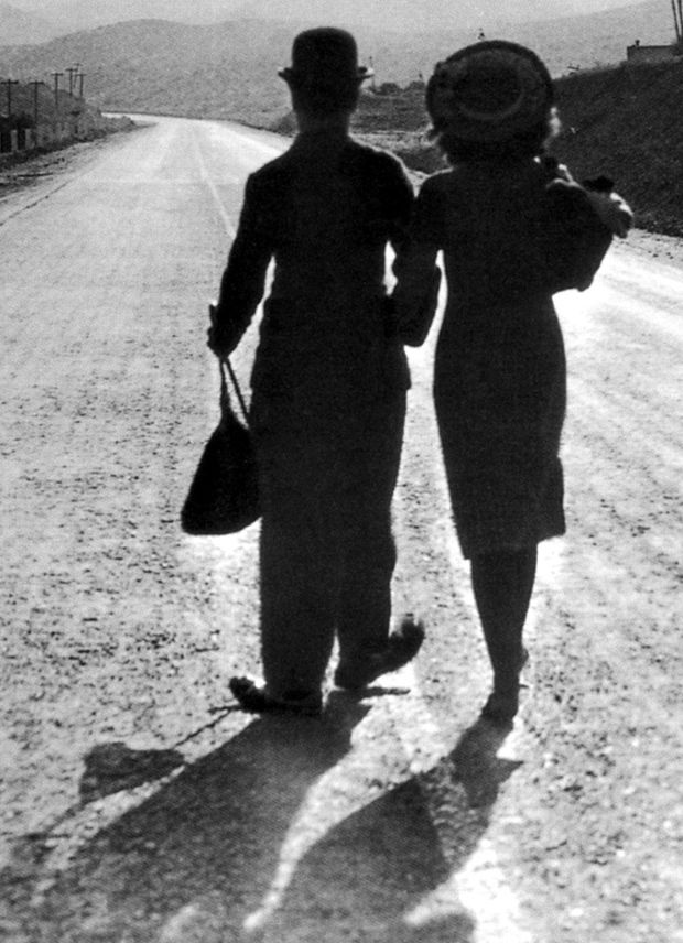 Paulette Goddard and Charlie Chaplin, Modern Times