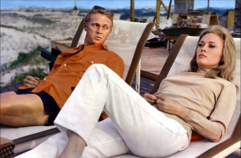 Faye Dunaway and Steve McQueen, The Thomas Crown Affair 
