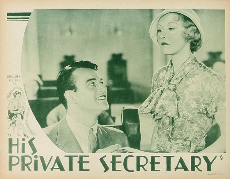 John Wayne and Evelyn Knapp: His Private Secretary