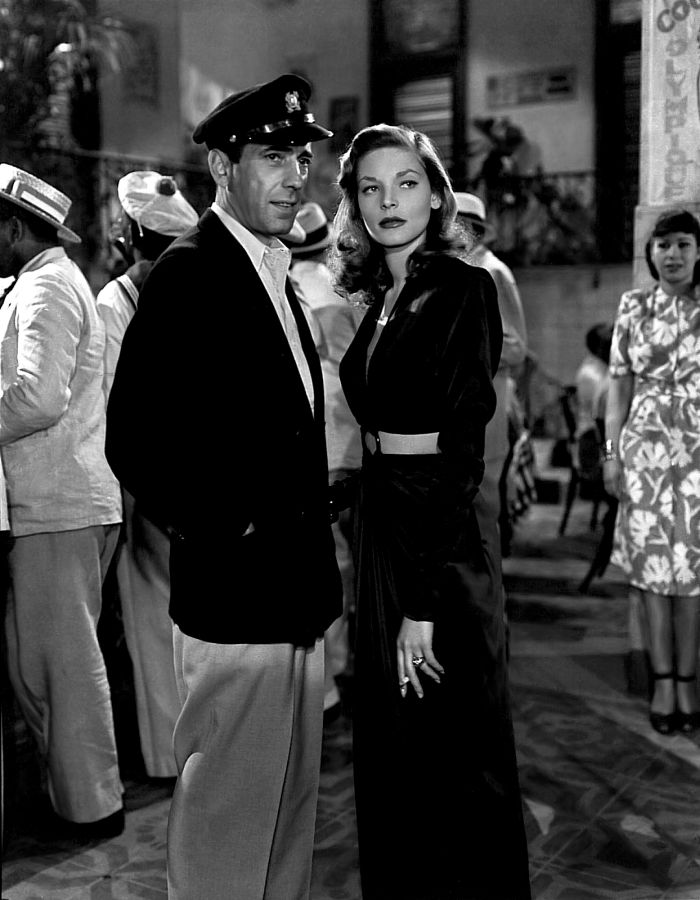 Lauren Bacall and Humphrey Bogart in To Have and Have Not 