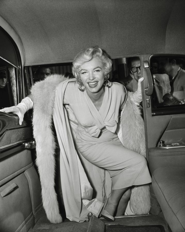 Marilyn Monroe, behind the scenes of The Seven Year Itch 