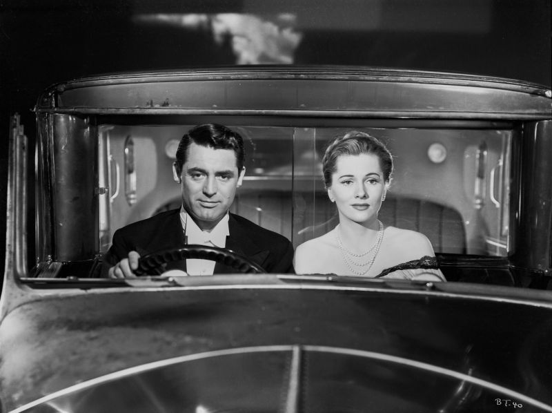 Cary Grant and Joan Fontaine, Suspicion