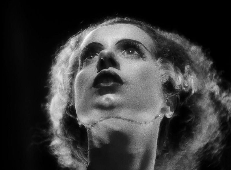 Elsa Lanchester as The Bride of Frankenstein 
