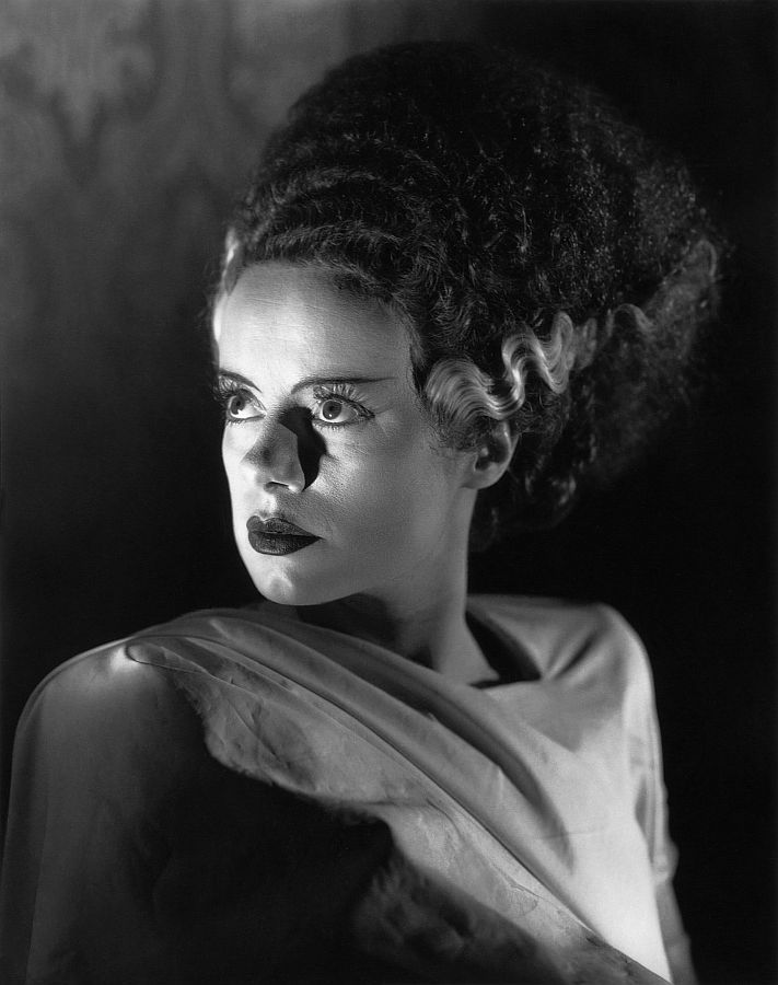 Elsa Lanchester as The Bride of Frankenstein 