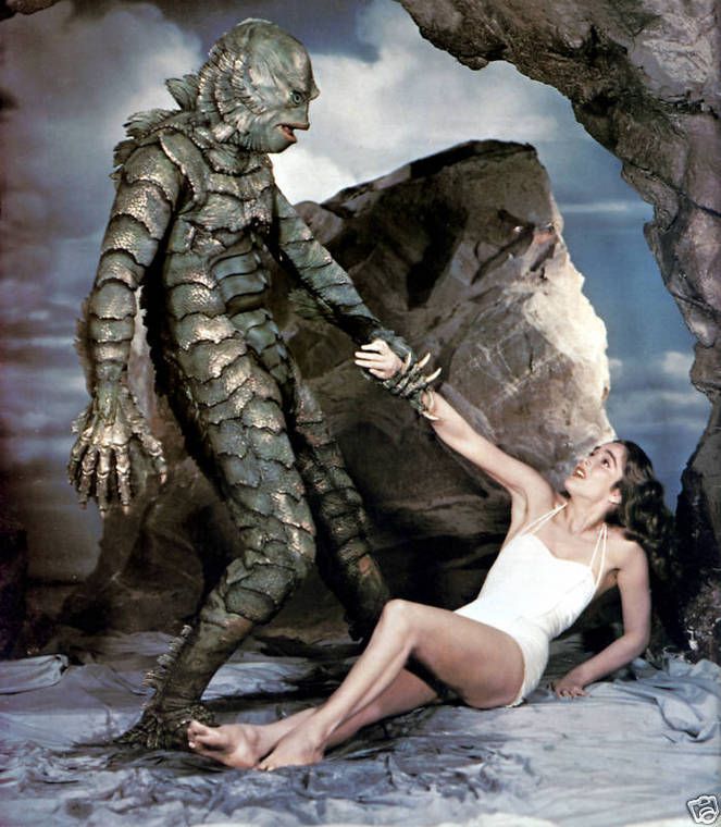 Julie Adams and Ben Chapman, Creature from the Black Lagoon