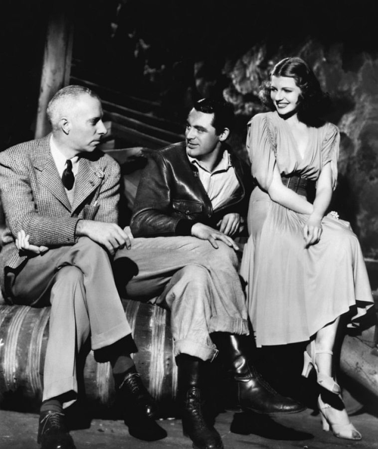 Howard Hawks, Cary Grant, and Rita Hayworth Behind the Scenes of Only Angels Have Wings