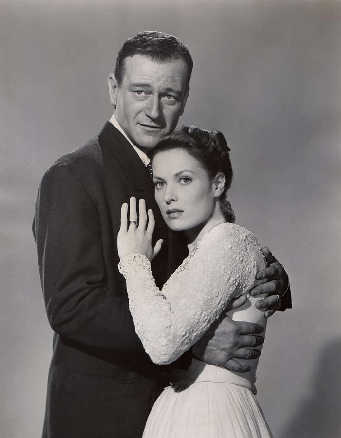 John Wayne and Maureen O'Hara, The Quiet Man 