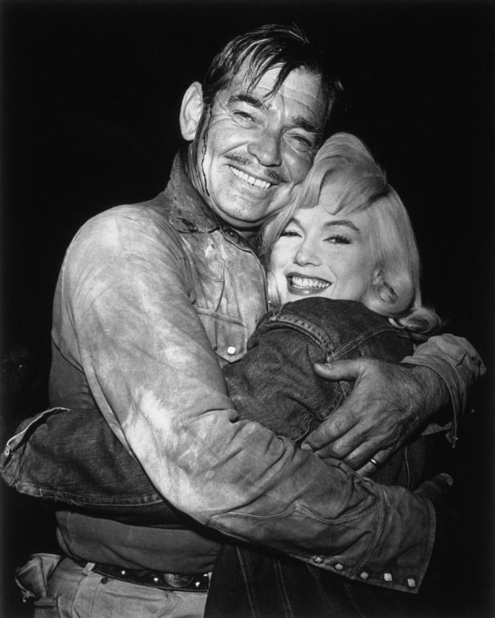 Clark Gable and Marilyn Monroe, Behind the Scenes of The Misfits