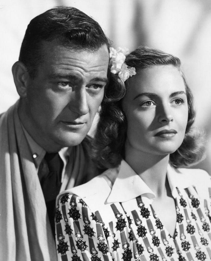 John Wayne and Donna Reed, They Were Expendable 