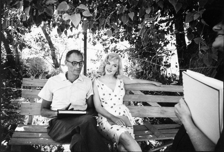 Marilyn Monroe and Arthur Miller, Behind the Scenes of The Misfits