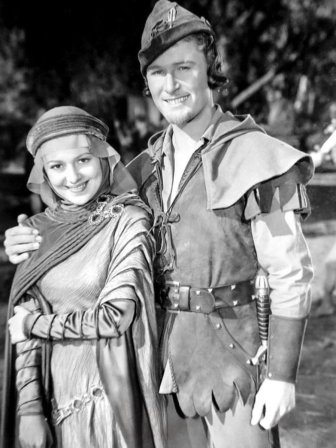 Errol Flynn and Olivia de Havilland, The Adventures of Robin Hood 