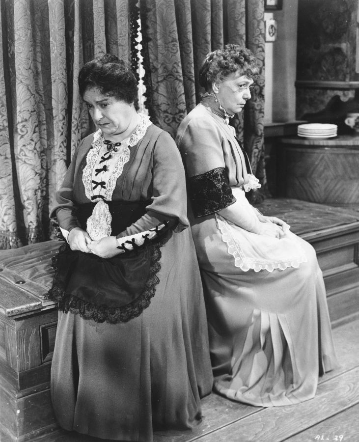 Josephine Hull and Jean Adair in Arsenic and Old Lace