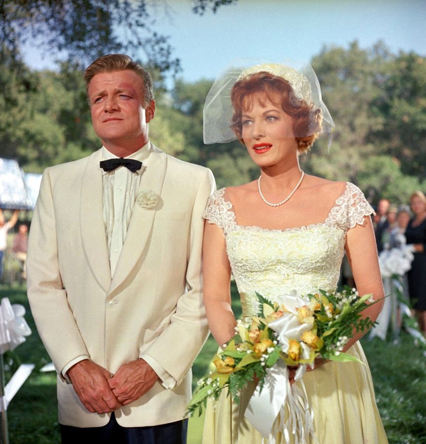 Maureen O'Hara and Brian Keith in The Parent Trap 