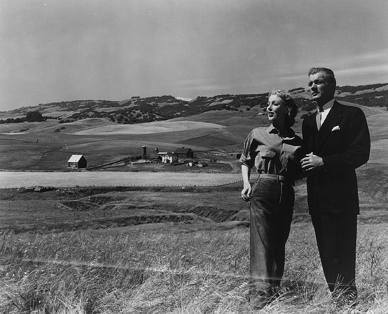 Loretta Young and Joseph Cotten, The Farmer's Daughter