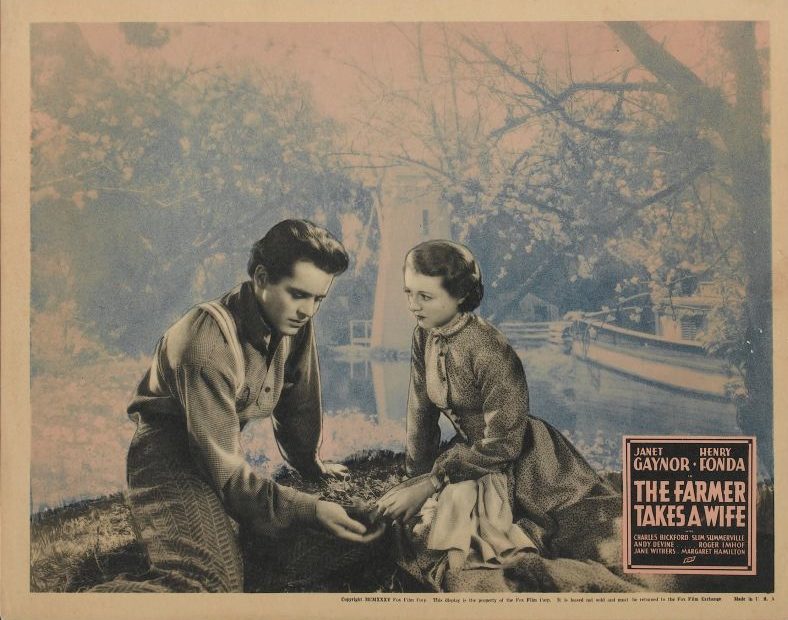 Henry Fonda and Janet Gaynor, The Farmer Takes a Wife