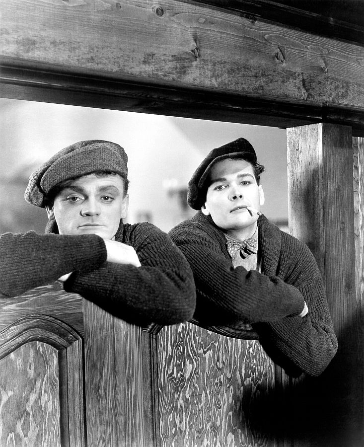 James Cagney and Edward Woods The Public Enemy