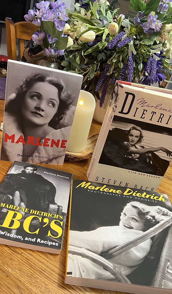 Marlene Dietrich Books