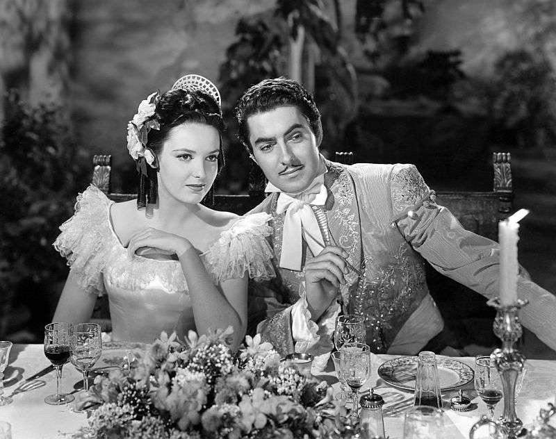 Linda Darnell and Tyrone Power in The Mark of Zorro