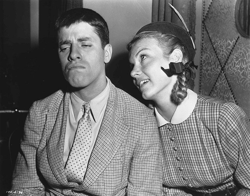 Jerry Lewis and Marion Marshall in The Stooge