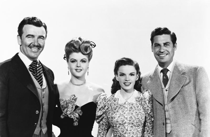 The Harvey Girls: Angela Lansbury, Judy Garland, Preston Foster, and John Hodiak