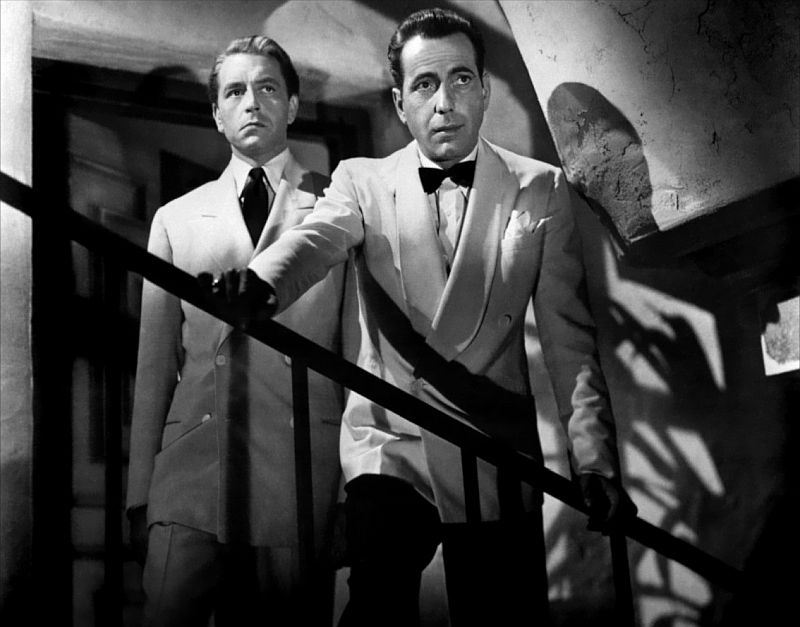 Paul Henreid and Humphrey Bogart, Casablanca