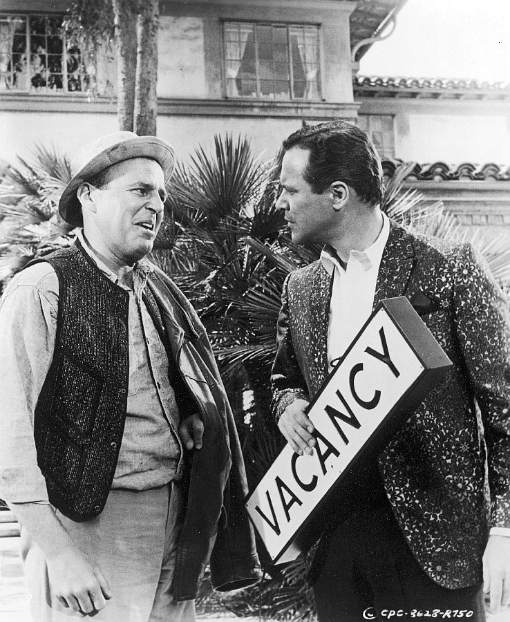Paul Lynde and Jack Lemmon in Under the Yum Yum Tree