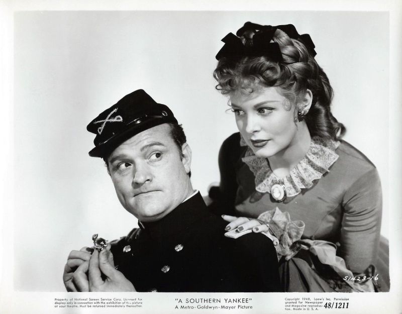 Arlene Dahl and Red Skelton, A Southern Yankee