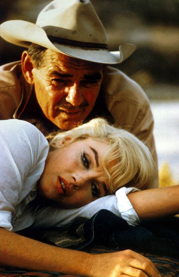 Marilyn Monroe and Clark Gable, The Misfits